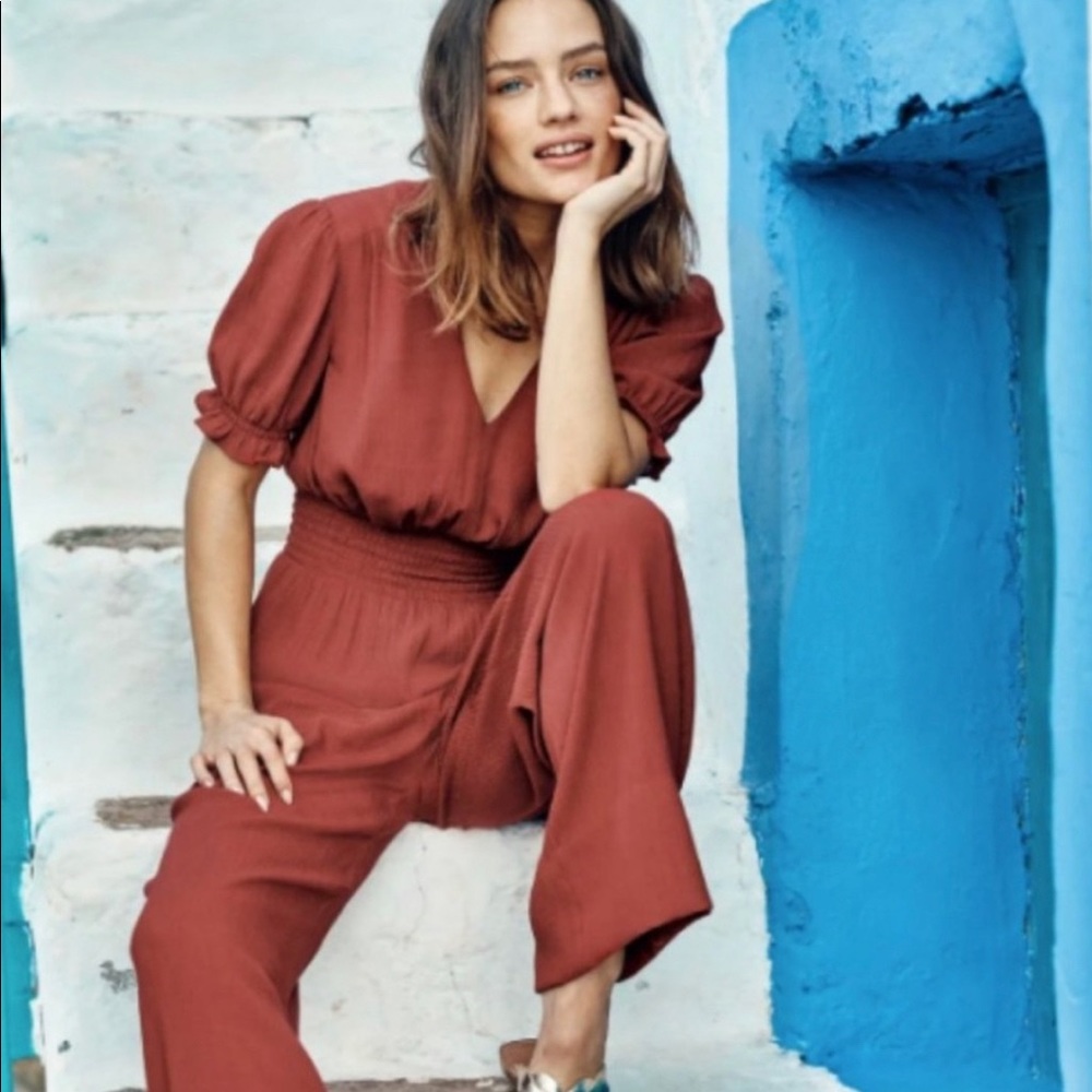 Boden Crepe Jumpsuit